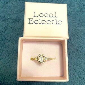 Local Eclectic Moonstone ring